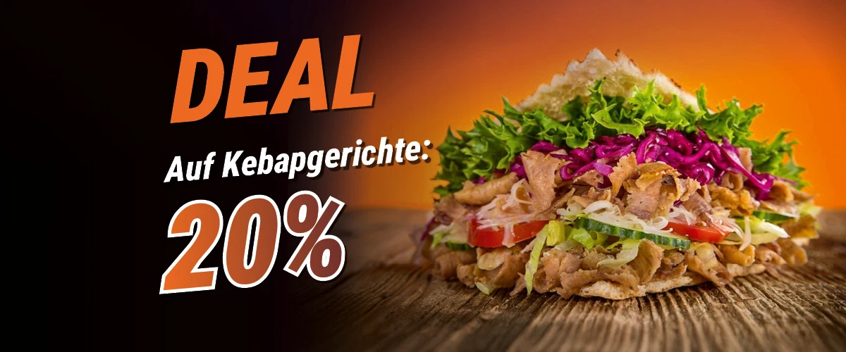 Lieferfuchs-Deal: Kebabgerichte